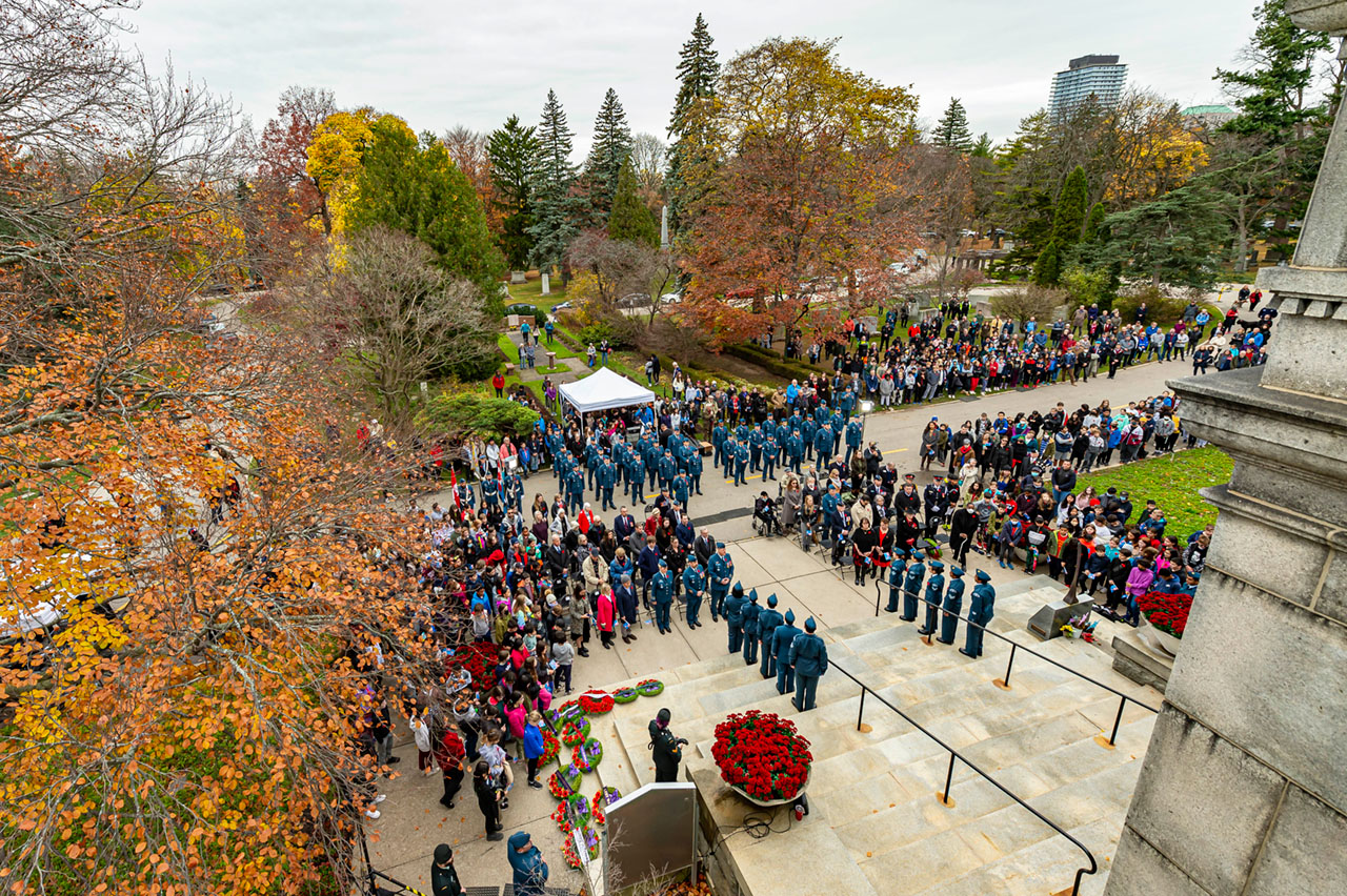 Remembrance Day Mount Pleasant 2022 FR